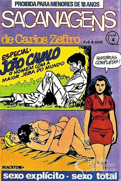 Sacanagens de Carlos Zéfiro n° 4 - Press