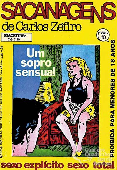 Sacanagens de Carlos Zéfiro n° 10 - Press