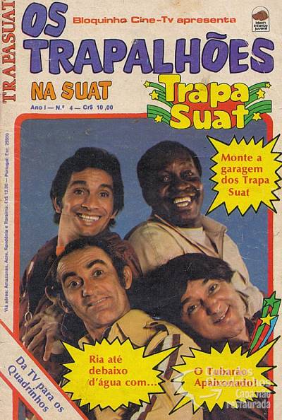 Trapa Suat - Os Trapalhões Na Suat n° 4 - Bloch