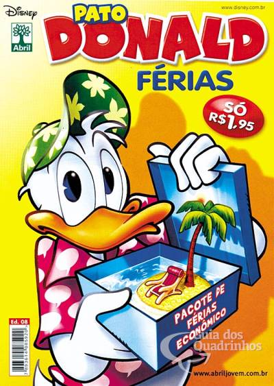 Pato Donald Férias n° 8 - Abril