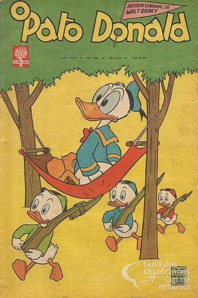 Pato Donald, O n° 594 - Abril