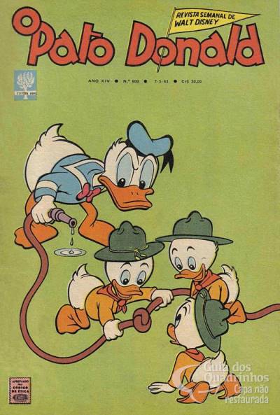 Pato Donald, O n° 600 - Abril