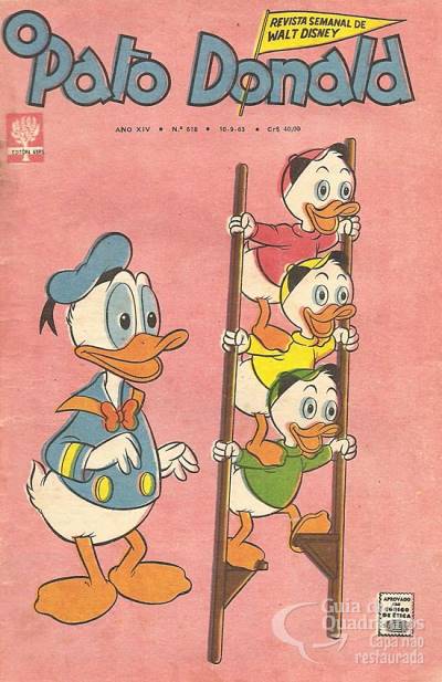 Pato Donald, O n° 618 - Abril