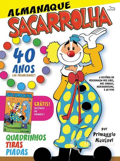 Almanaque Sacarrolha 40 Anos - Editorial Kalaco