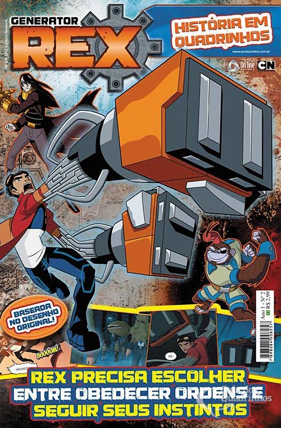 Generator Rex n° 1/On Line