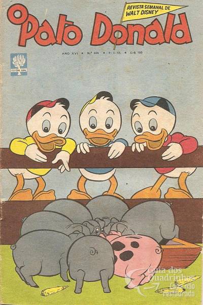 Pato Donald, O n° 696 - Abril