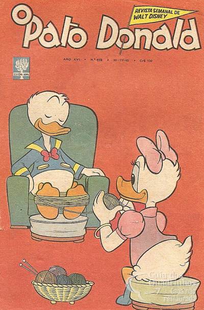 Pato Donald, O n° 734 - Abril
