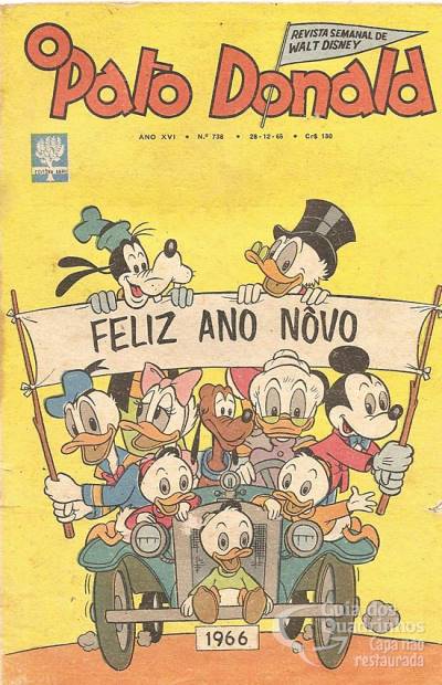 Pato Donald, O n° 738 - Abril