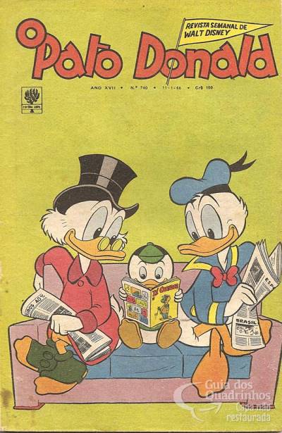 Pato Donald, O n° 740 - Abril