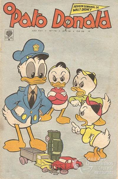 Pato Donald, O n° 746 - Abril