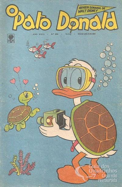 Pato Donald, O n° 806 - Abril