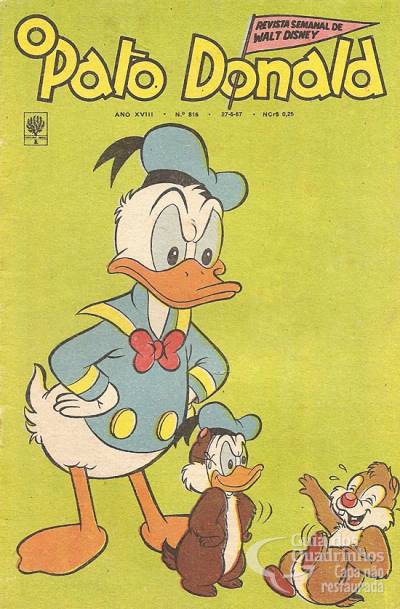 Pato Donald, O n° 816 - Abril