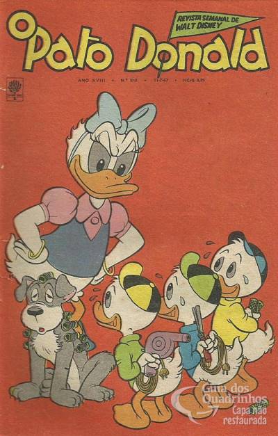 Pato Donald, O n° 818 - Abril
