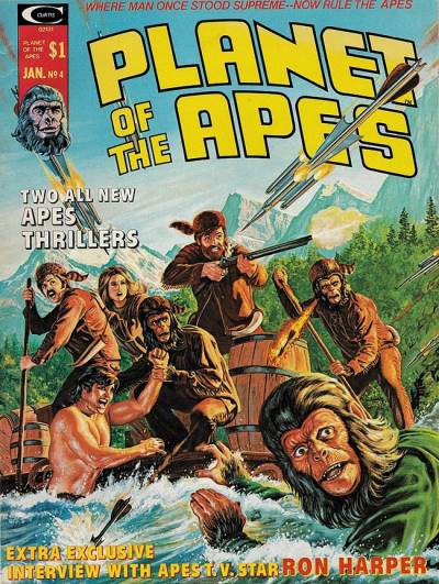 Planet of The Apes (1974)   n° 4 - Curtis Magazines (Marvel Comics)