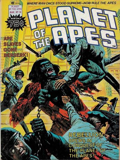 Planet of The Apes (1974)   n° 18 - Curtis Magazines (Marvel Comics)