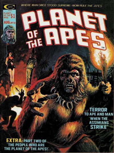Planet of The Apes (1974)   n° 13 - Curtis Magazines (Marvel Comics)