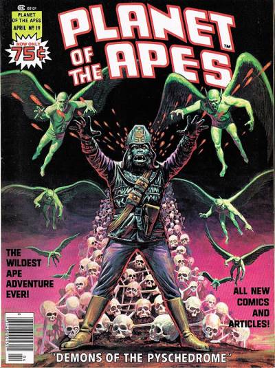 Planet of The Apes (1974)   n° 19 - Curtis Magazines (Marvel Comics)