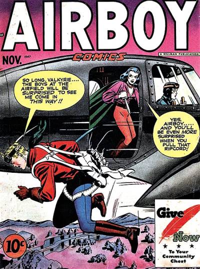 Airboy Comics (1945)   n° 45 - Hillman Periodicals
