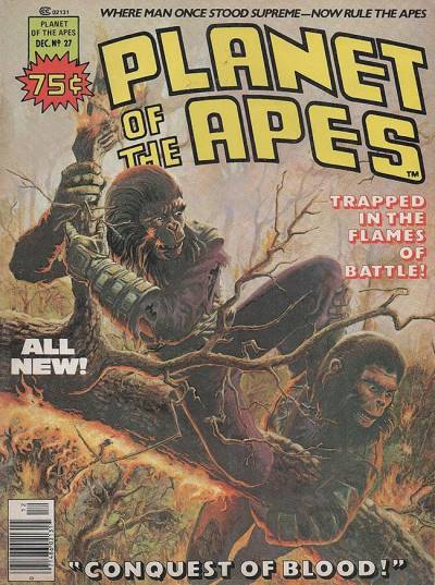 Planet of The Apes (1974)   n° 27 - Curtis Magazines (Marvel Comics)