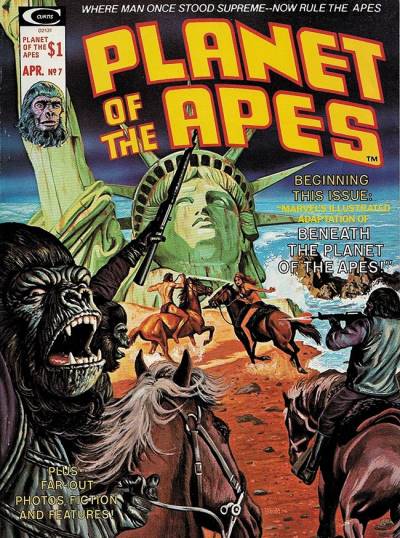 Planet of The Apes (1974)   n° 7 - Curtis Magazines (Marvel Comics)