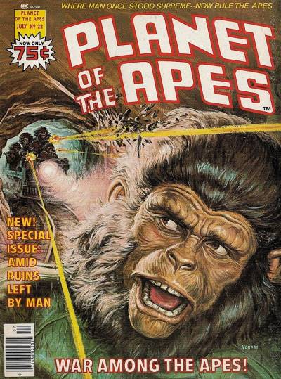 Planet of The Apes (1974)   n° 22 - Curtis Magazines (Marvel Comics)