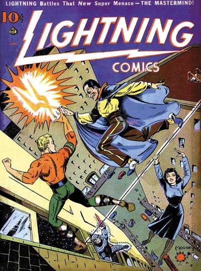 Lightning Comics (1940)   n° 7 - Ace Magazines