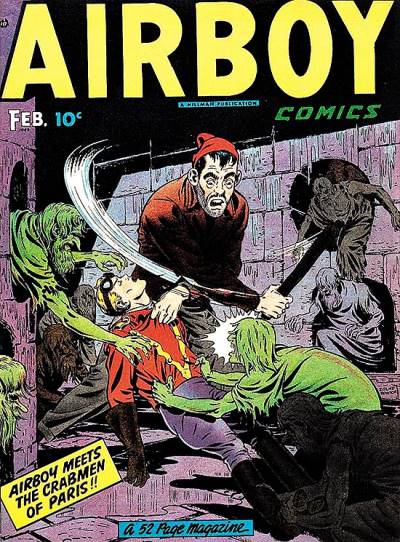 Airboy Comics (1945)   n° 60 - Hillman Periodicals