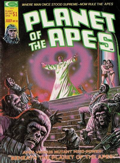 Planet of The Apes (1974)   n° 10 - Curtis Magazines (Marvel Comics)