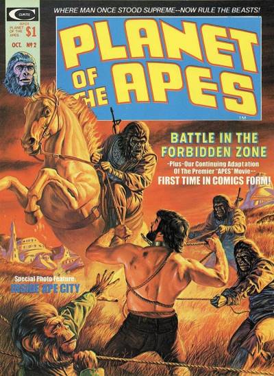 Planet of The Apes (1974)   n° 2 - Curtis Magazines (Marvel Comics)