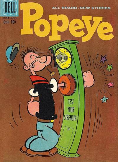 Popeye (1948)   n° 52 - Dell