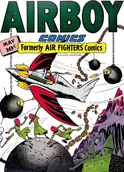 Airboy Comics (1945)   n° 27 - Hillman Periodicals