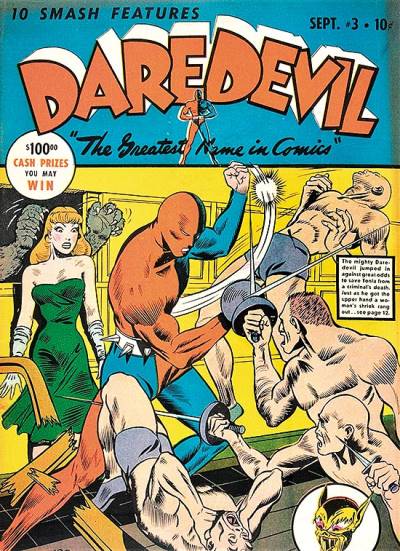 Daredevil Comics (1941)   n° 3 - Lev Gleason
