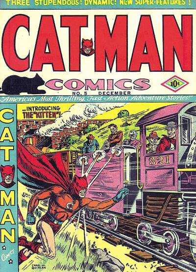 Cat-Man Comics (1941)   n° 5 - Holyoke Publishing
