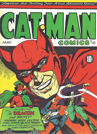 Cat-Man Comics (1941)   n° 10 - Holyoke Publishing