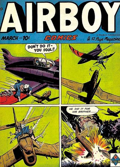 Airboy Comics (1945)   n° 61 - Hillman Periodicals