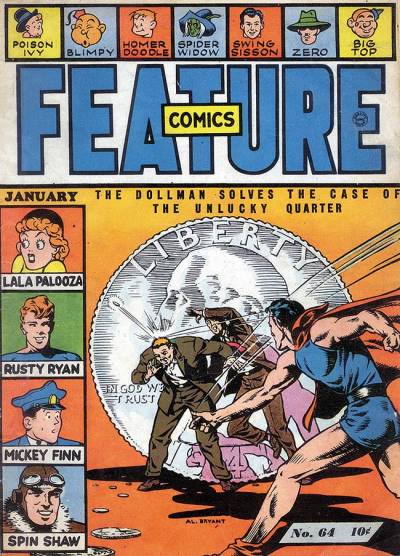 Feature Comics (1939)   n° 64 - Quality Comics