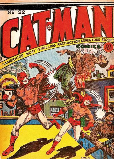 Cat-Man Comics (1941)   n° 22 - Holyoke Publishing