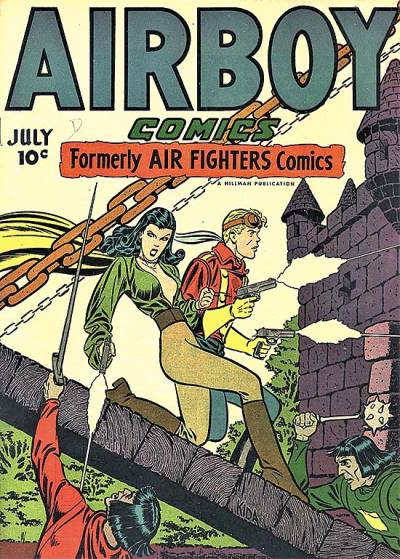 Airboy Comics (1945)   n° 29 - Hillman Periodicals