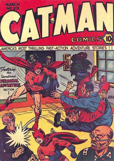 Cat-Man Comics (1941)   n° 23 - Holyoke Publishing