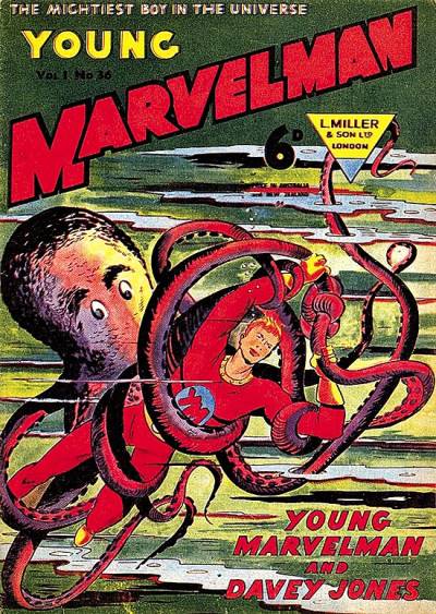 Young Marvelman (1954)   n° 36 - L. Miller & Son