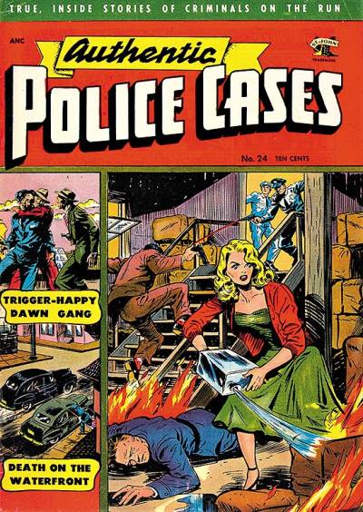 Authentic Police Cases (1948)   n° 24 - St. John Publishing Co.