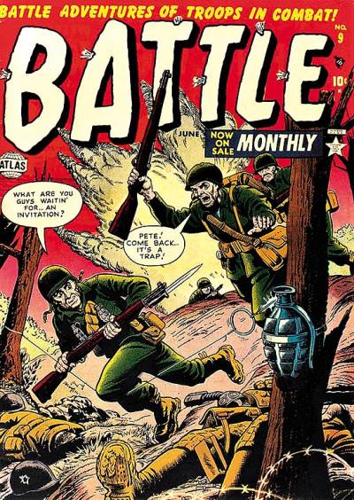 Battle (1951)   n° 9 - Atlas Comics