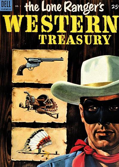 Lone Ranger's Western Treasury, The (1953)   n° 1 - Dell