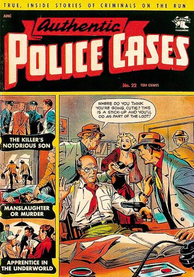 Authentic Police Cases (1948)   n° 22 - St. John Publishing Co.