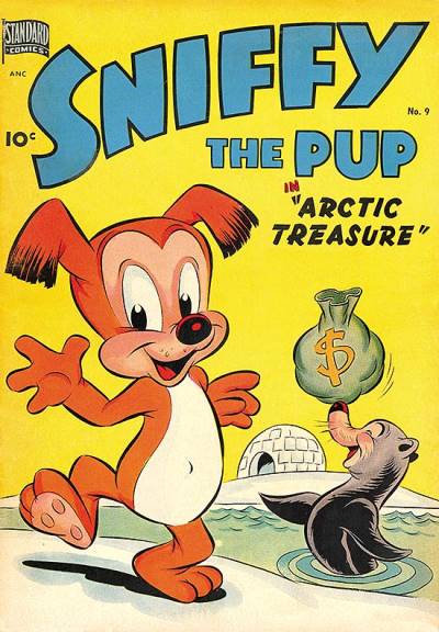 Sniffy The Pup (1949)   n° 9 - Pines Publishing