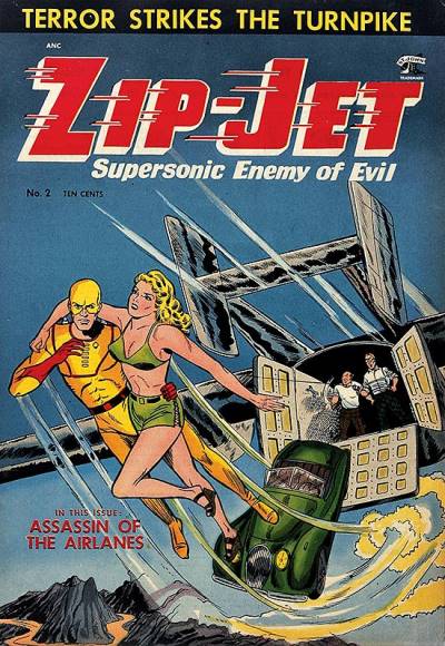 Zip-Jet (1953)   n° 2 - St. John Publishing Co.