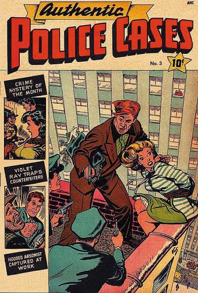 Authentic Police Cases (1948)   n° 3 - St. John Publishing Co.