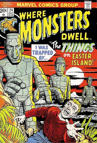 Where Monsters Dwell (1970)   n° 24 - Marvel Comics