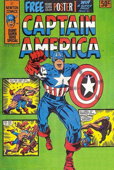 Captain America (1975)   n° 3 - Newton Comics