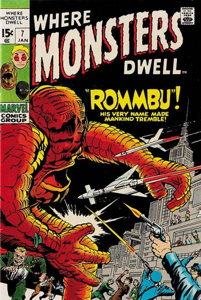 Where Monsters Dwell (1970)   n° 7 - Marvel Comics